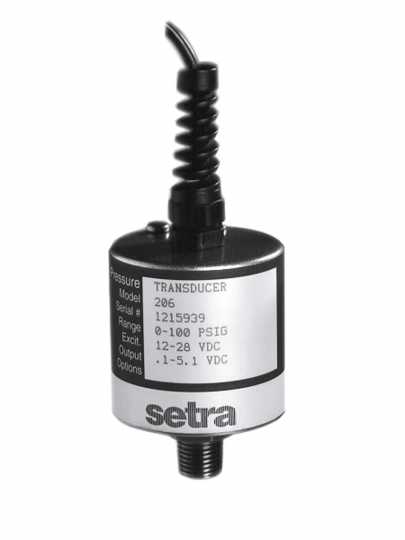 Setra Systems, Inc. - 206(Industrial Pressure Transducer